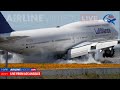 Lufthansa Boeing 747 8i S Dramatic Touch And Go At LAX Airline Videos Live Capture
