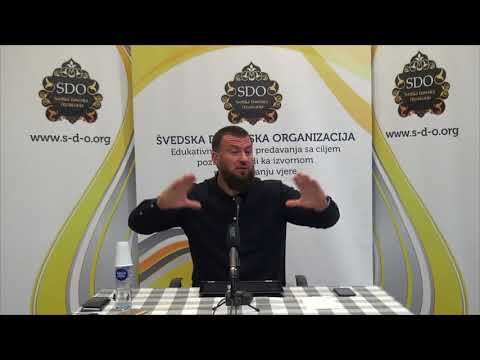 Hfz Almir Kapić - Pitanje o činjenju dobrih djela javno