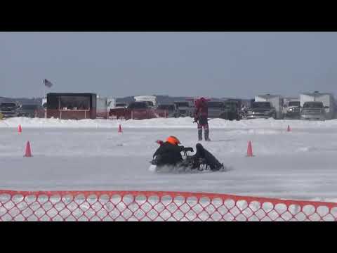 Waconia, MN Ride In 2019 Snowmobile Oval Race 15