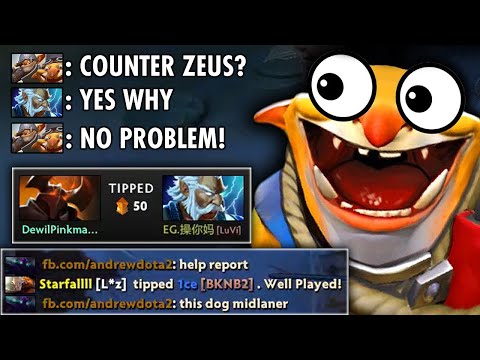 Midlane Disaster!! Counter Pick Zeus? No Problem! | Techies Official