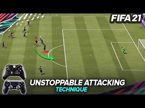 FIFA 21 UNSTOPPABLE NEW ATTACKING TRICK TO SCORE EASY GOALS - FIFA 21 TUTORIAL