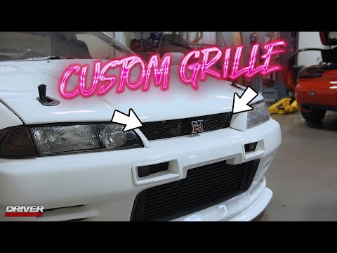 How to install our custom R32 Skyline grille.... JUN ... Tommykaira R33 GTR style | Driver Tech Tip