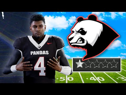 CFB, but it's the worst dynasty ever | UGF Pandas Team Builder Dynasty - Ep. 1