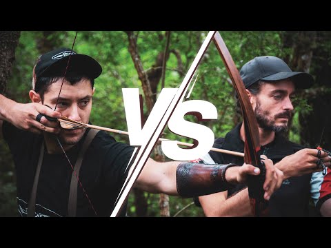 The Duel : Robin Gardeur VS David Jackson | LONGBOW | Split finger VS 3 doigts dessous | RE-UPLOAD