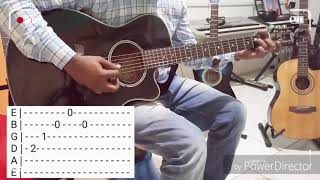 Pyaar toh andha hai guitar TABS &amp; CHORDS ( intro lesson part-1)