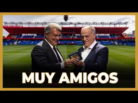 🚨REAL MADRID UNITES TEBAS AND LAPORTA