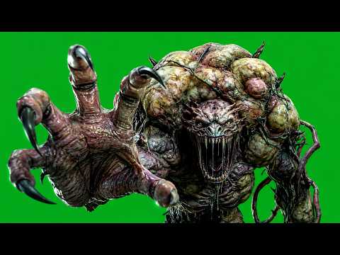 Zombie Monster 4K Green Screen | Epic 10+ Animations | ( Non Copyright )