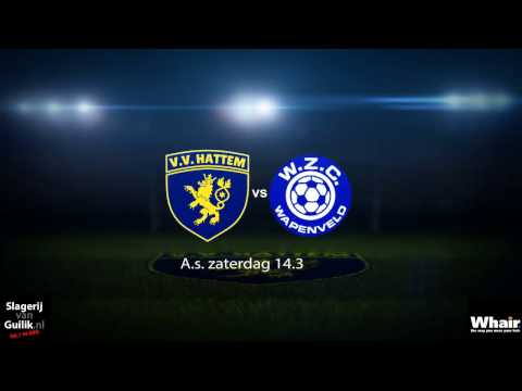 VV Hattem - WZC Wapenveld as zaterdag 26 nov