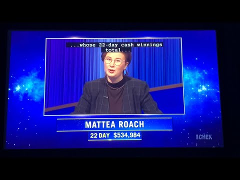 Jeopardy, intro - Mattea Roach DAY 23 (5/5/22)
