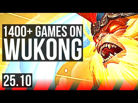 WUKONG vs VOLIBEAR (TOP) | 1400+ games, 6/1/1 | KR Diamond | 25.10