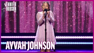 10-Year-Old Viral Singer Ayvah Johnson Performs ‘One Night Only’ | ‘The Jennifer Hudson Show’