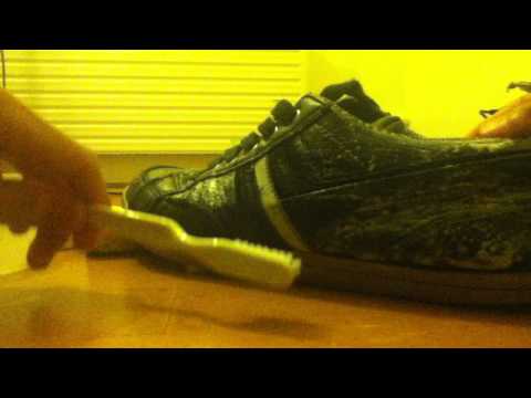 comment nettoyer nike blazer daim