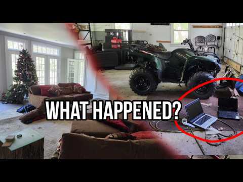 Family's Mansion Left ABANDONED After Christmas, But Why?