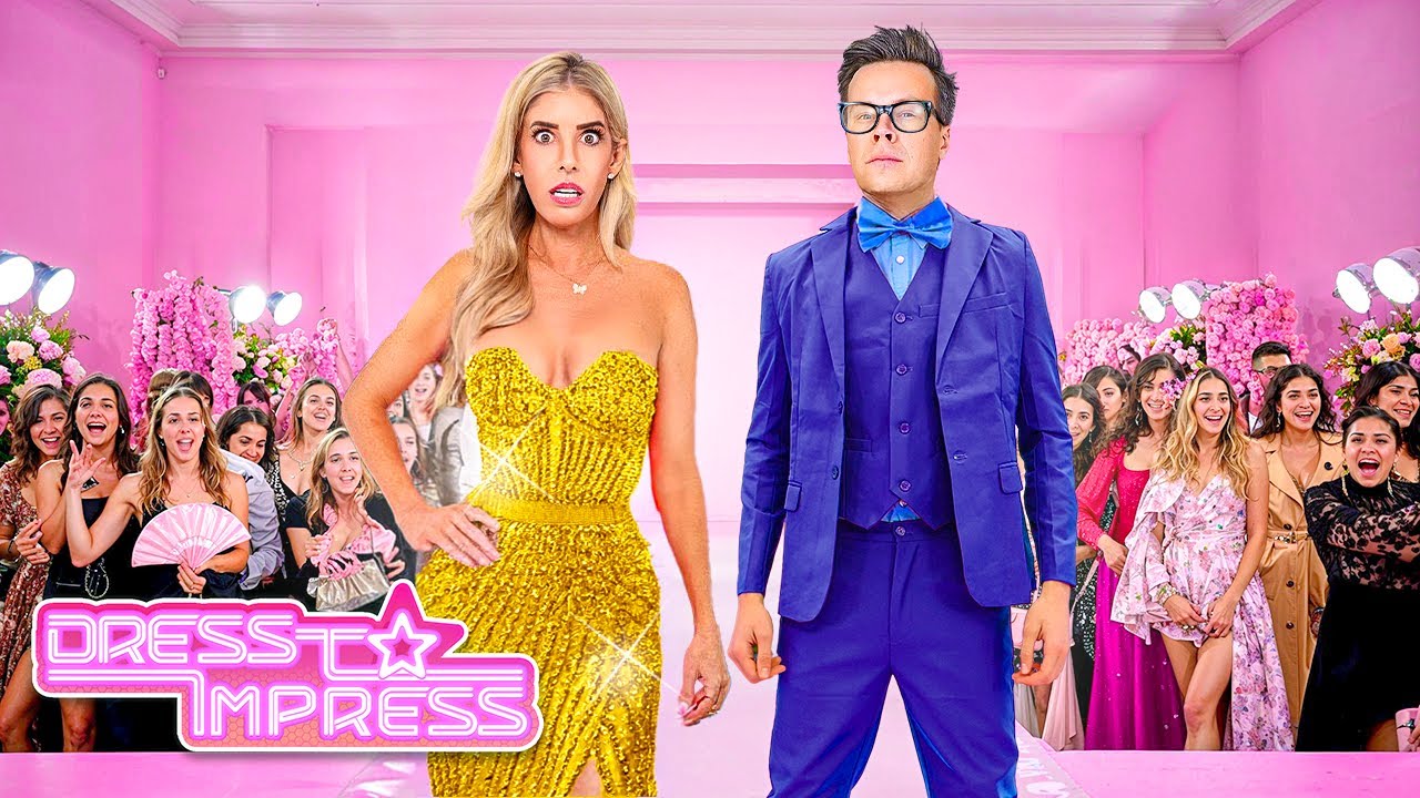 Our First Time Playing Dress To Impress