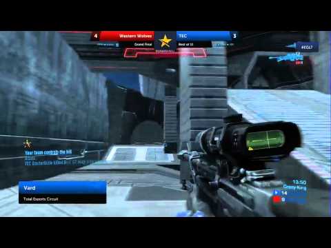 EGL7 : Halo Reach : TEC vs Western Wolves : Grand Final - Map 3 Part 1