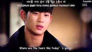 Huh Gak - Tears Fallin' Like Today MV (You Who Came From The Stars OST)[ENGSUB + Rom + Hangul]