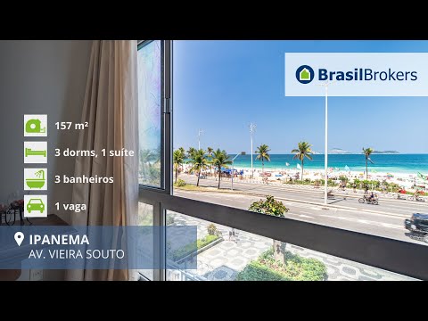 APARTAMENTO 3 QUARTOS AV. VIEIRA SOUTO - REF.1001999