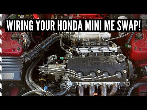 How To Wire VTEC for Honda Mini Me Swap using P28 ECU