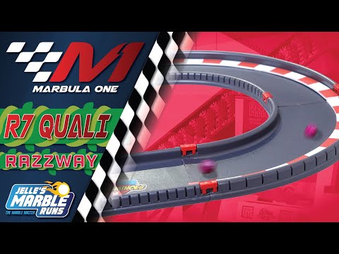 Marbula One: Razzway GP Qualifying (S1Q7) - Marble Race by Jelle's Marble Runs
