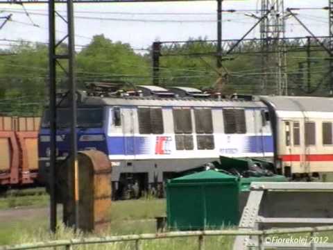 EC Wawel - zmiana lokomotywy w Węglińcu / Polish EuroCity train "Wawel" - locomotive changing
