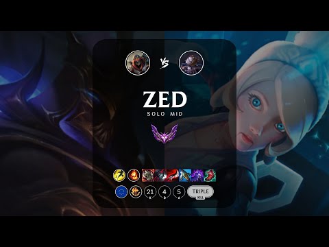 Zed Mid vs Orianna - EUW Master Patch 13.13