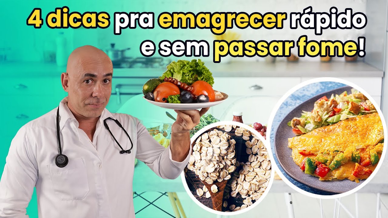 Emagreça Rápido e Sem Passar Fome com Estas 4 Dicas Fáceis! | Dr Dayan Siebra