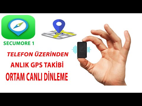 Kablosuz Canlı Ortam Dinleme Konum Gps Takip Cihazı secumore1