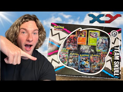 Opening the TEAM SKULL Pokemon Collection Box from 2017! ($200)