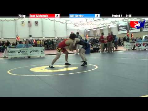 Brad Mutchnik vs. Will Keeter at 2013 ASICS University Nationals - FS