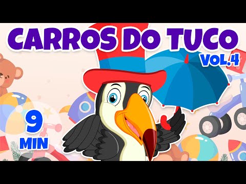 Carros do Tuco Vol. 4 - Giramille 9 min | Desenho Animado Musical