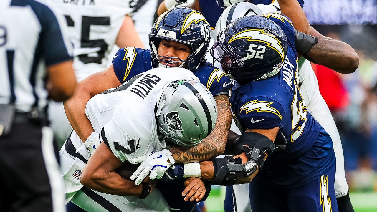 Chargers Week 13 Highlights Vs Raiders | LA Chargers