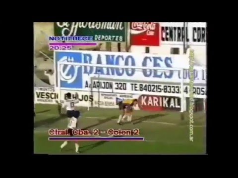 Central Córdoba de Rosario 2 - Colón de Santa Fe 2 (Nacional B 1992/1993)