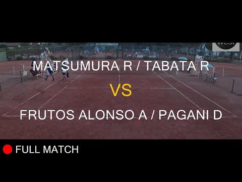 MATSUMURA R (JPN) / TABATA R (JPN) VS FRUTOS ALONSO A (PAR) / PAGANI D (ARG) - La Balle Mimosa 2022