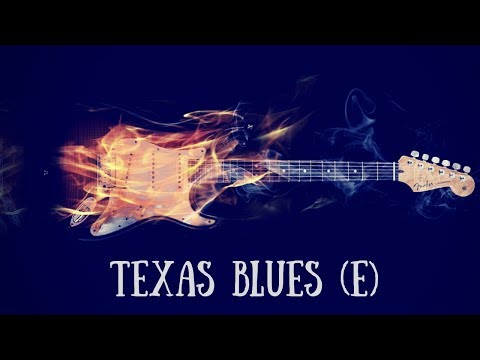 Texas Blues Jam | Flamin' Hot Guitar Backing Track (E)