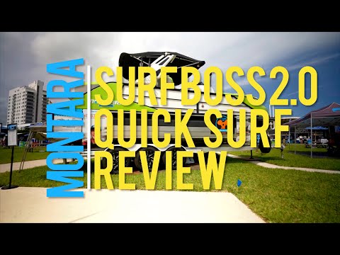 2024 Montara Surf Boss 2.0 - Wakesurf Review - Its a Pontoon, and it Surfs