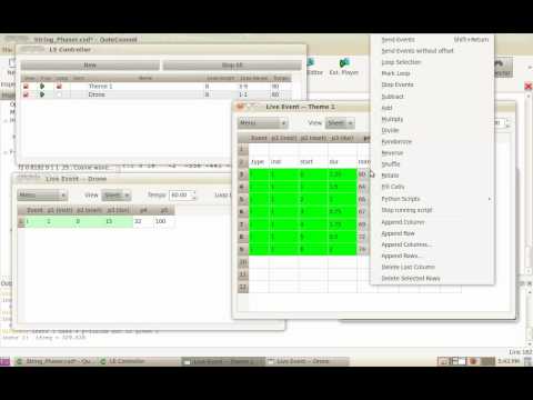 QuteCsound Live Events Part 3