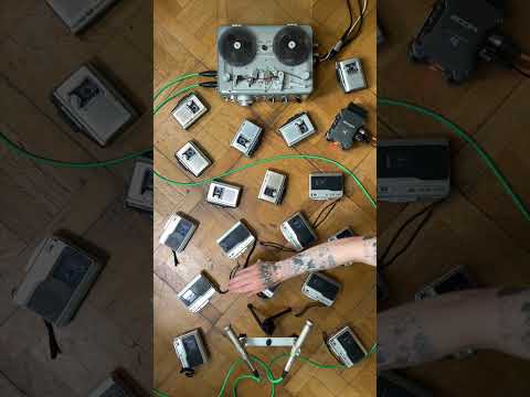 Soundscape. Nagra, Dictaphones, Artificial Birds #musicdesign #nagra #generativemusic #lofiart