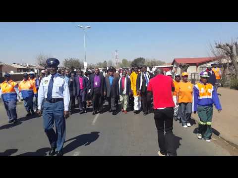 Mass prayer meeting against crime