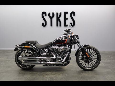 NEW 2023 Harley-Davidson FXBR Softail Breakout 117 in Vivid Black