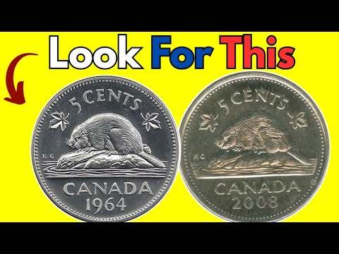 Is Your 5 Cent Coin Worth Hundreds? | Canada 1964 & 2008 Nickel Value Revealed!