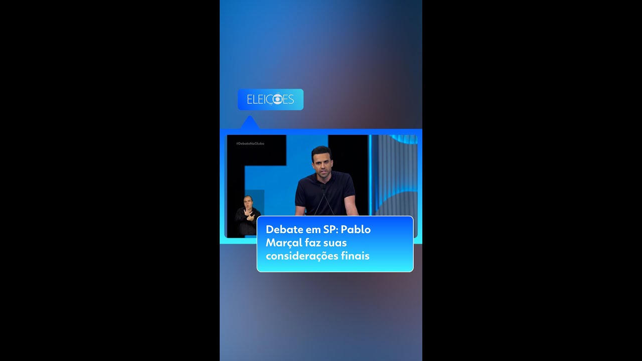 Pablo Marçal faz suas considerações finais | Eleições municipais São Paulo