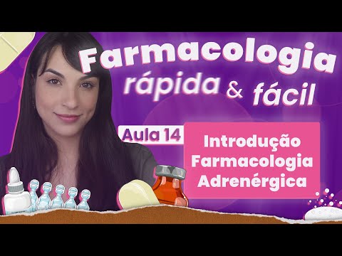 Introdução Farmacologia Adrenérgica | Aula 14 | Farmacologia rápida e fácil | Flavonoide