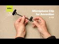 How to use DPA’s 4099 CORE+ with Microphone Clip for Accordion (A-CLIP)