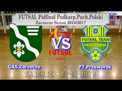 M-3 Futsal Skrót Półfinał PP GKS Zarzecze - FT Przeworsk 2:2(1:1) [2016-11-27]