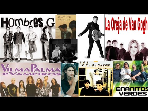 Hombres G, Vilma Palma E Vampiros, Los Prisioneros, Miguel Mateos, Duncan Dhu, Enanitos Verdes