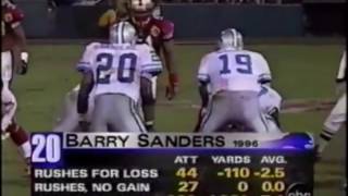 Barry Sanders Ultimate Highlights