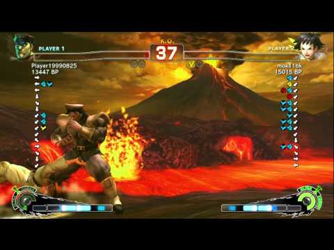 mok11bk [Makoto] vs Player19990825 [Bison] SSF4 Japanese Online Ranked Matches - TRUE-HD