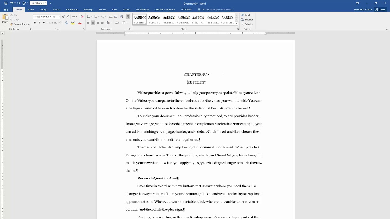 Copy and Paste Your Dissertation/Thesis Into the Template Files
