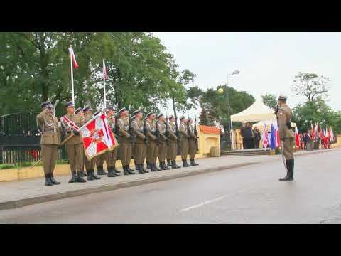 Salwa Honorowa w wykonaniu 3 Kompanii Batalionu Reprezentacyjnego WP "Bitwa pod Łomiankami 1939"