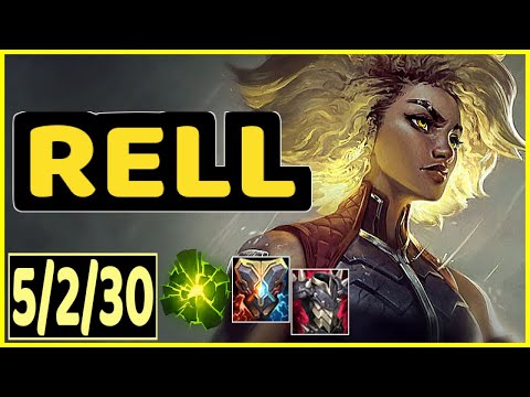 RELL VS RAKAN - 5/2/30 KDA SUPPORT GAMEPLAY